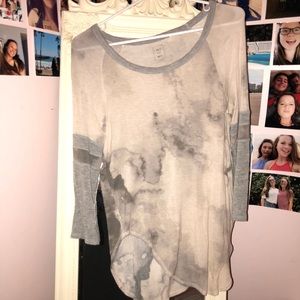 Me to We marble long sleeve